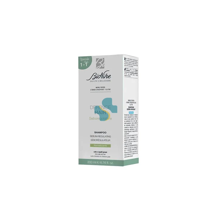 BioNike Linea Defence Hair Shampoo Seboregolatore per Capelli Grassi 200 ml